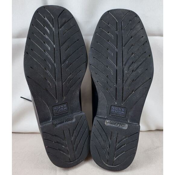 Nunn Bush Leather Oxford Dress Shoe Comfort Gel Men 8.5 M Lace Up Black - Picture 13 of 13